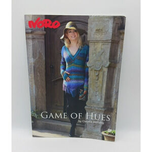Noro Game of Hues By Claudia Wersing Knitting Sweaters Scarf 2015 Softcover
